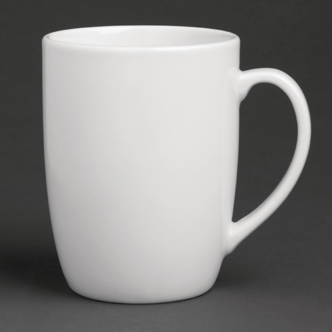Royal Porcelain Classic White Mugs 350ml (12 Pack)