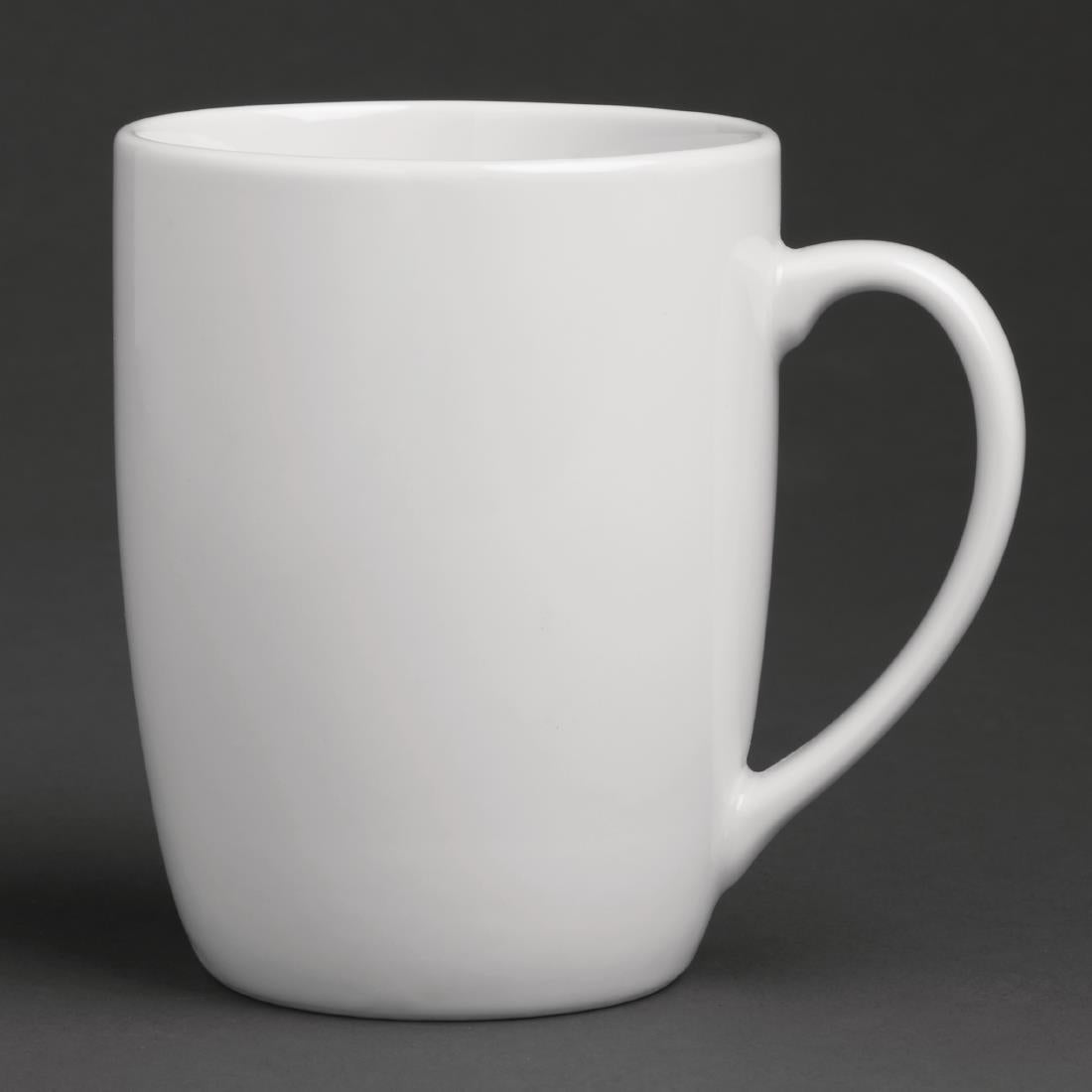 Royal Porcelain Classic White Mugs 250ml (12 Pack)