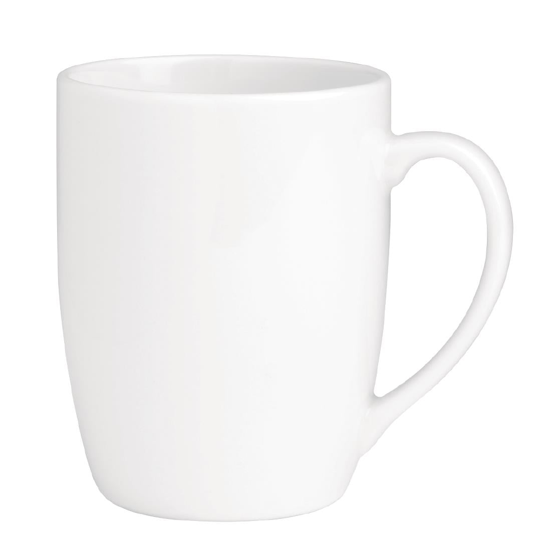 Royal Porcelain Classic White Mugs 250ml (12 Pack)