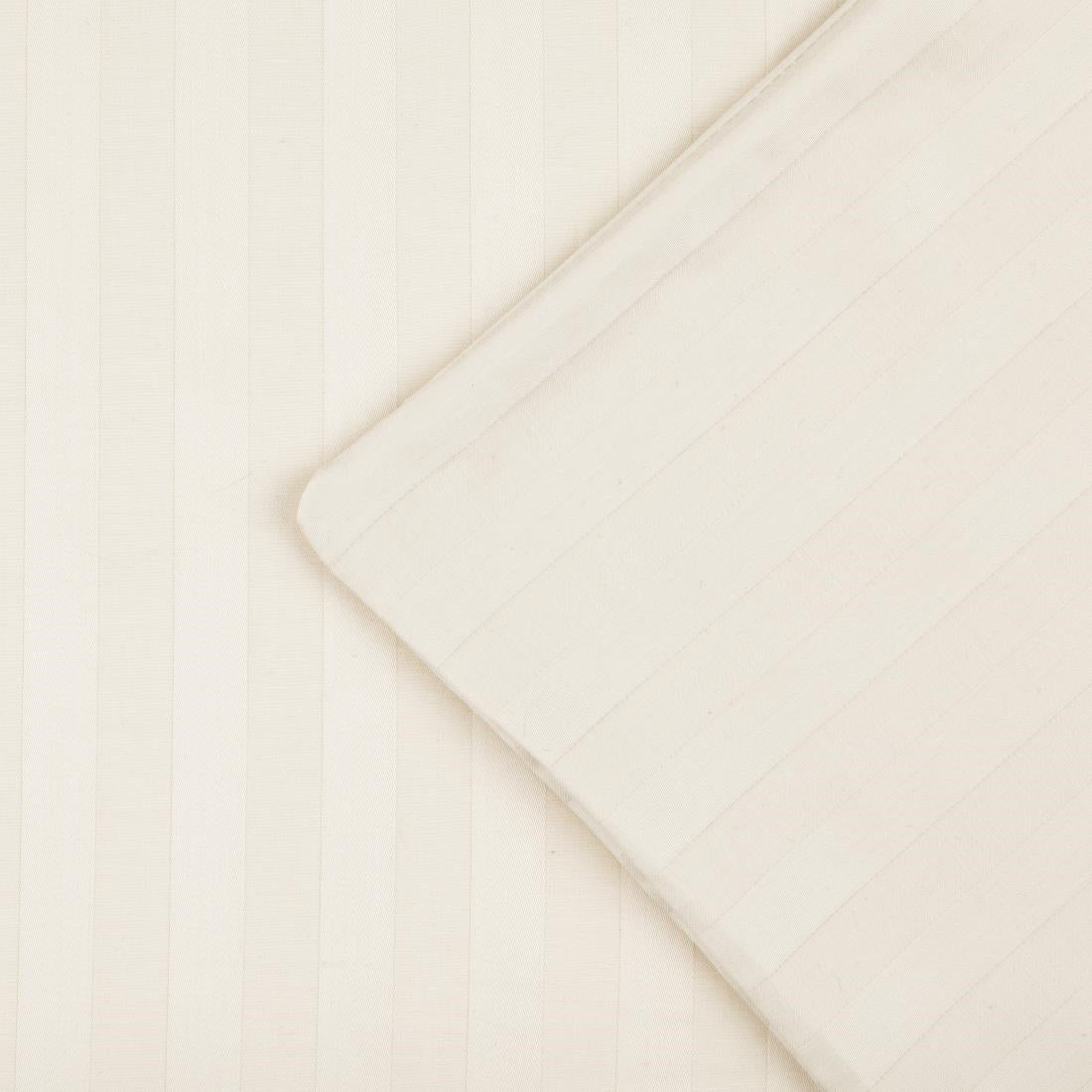 Mitre Comfort Satin Duvet Cover Oatmeal King Size