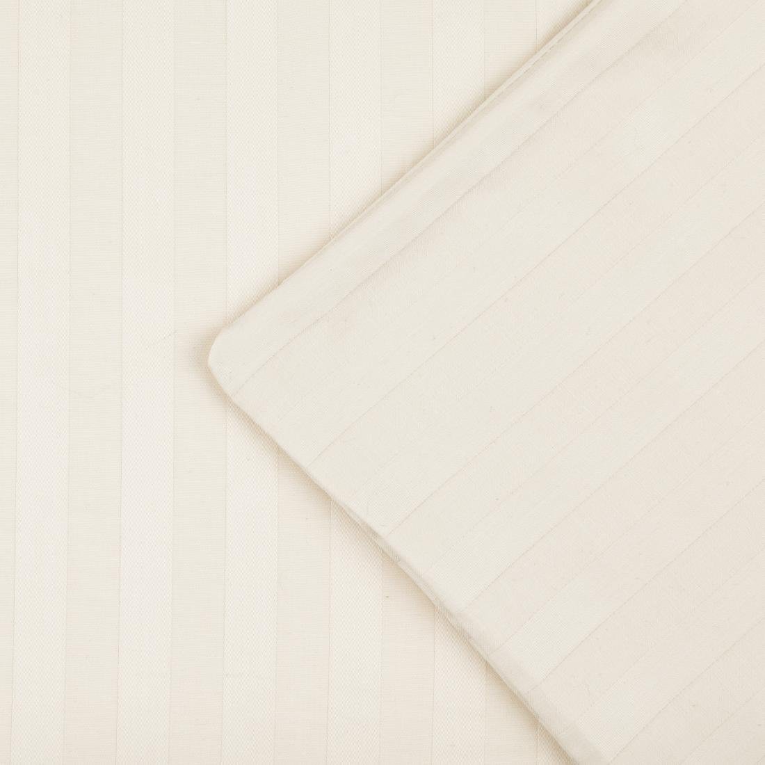 Mitre Comfort Satin Duvet Cover Oatmeal Single