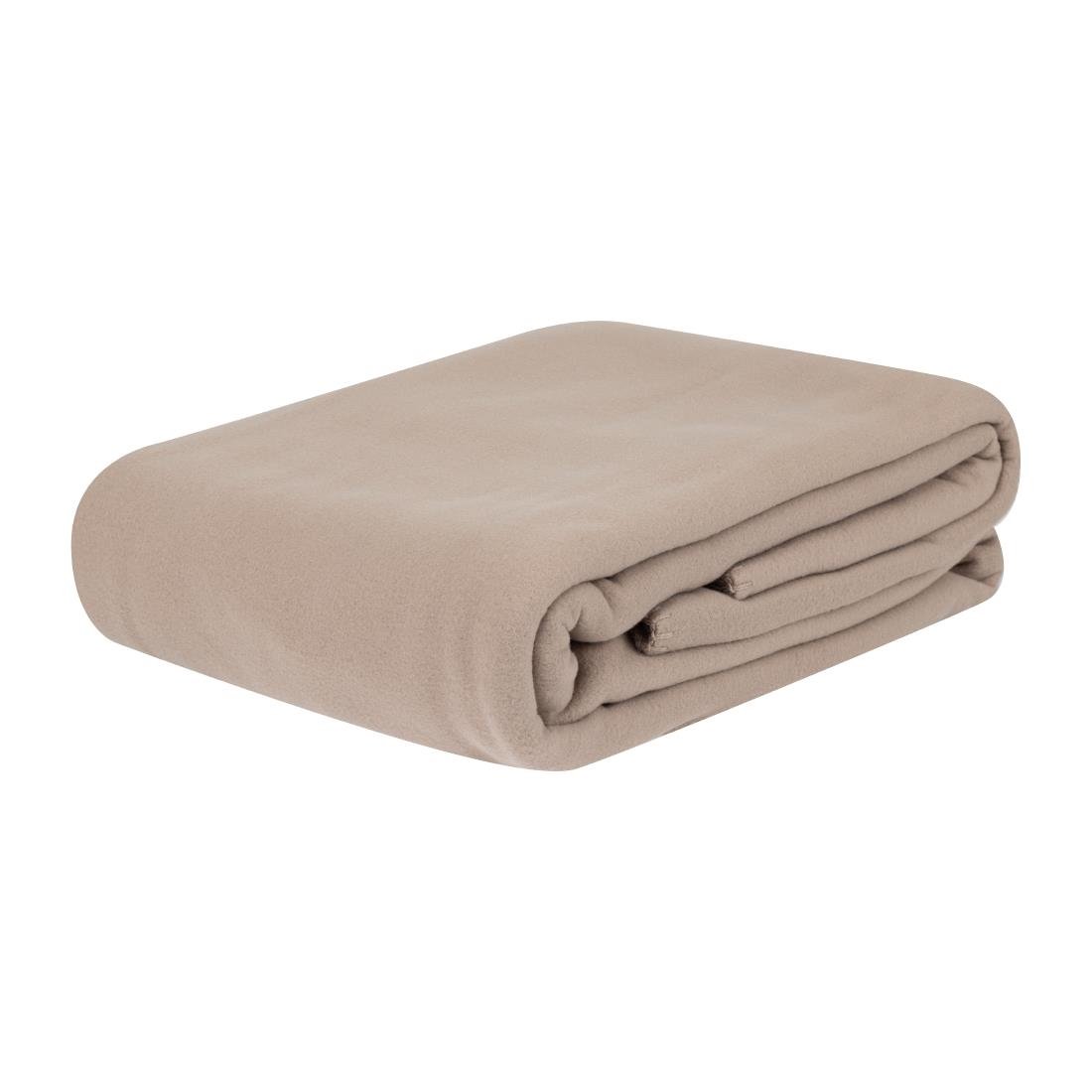 Mitre Essentials Polar Blanket Camel Double