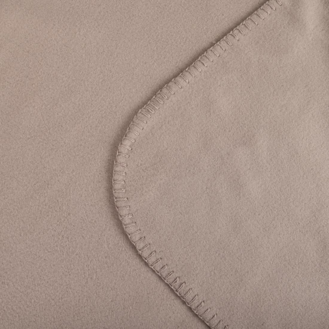 Mitre Essentials Polar Blanket Camel Single