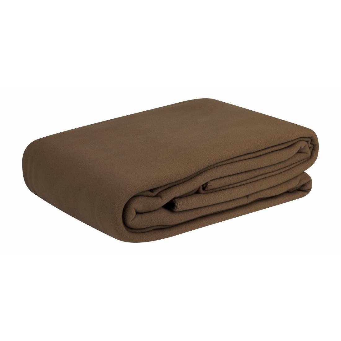 Mitre Essentials Polar Blanket Chocolate Single