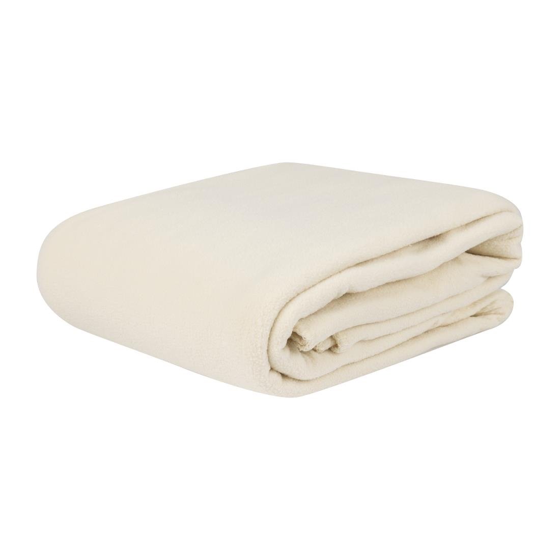 Mitre Essentials Polar Blanket Cream Double