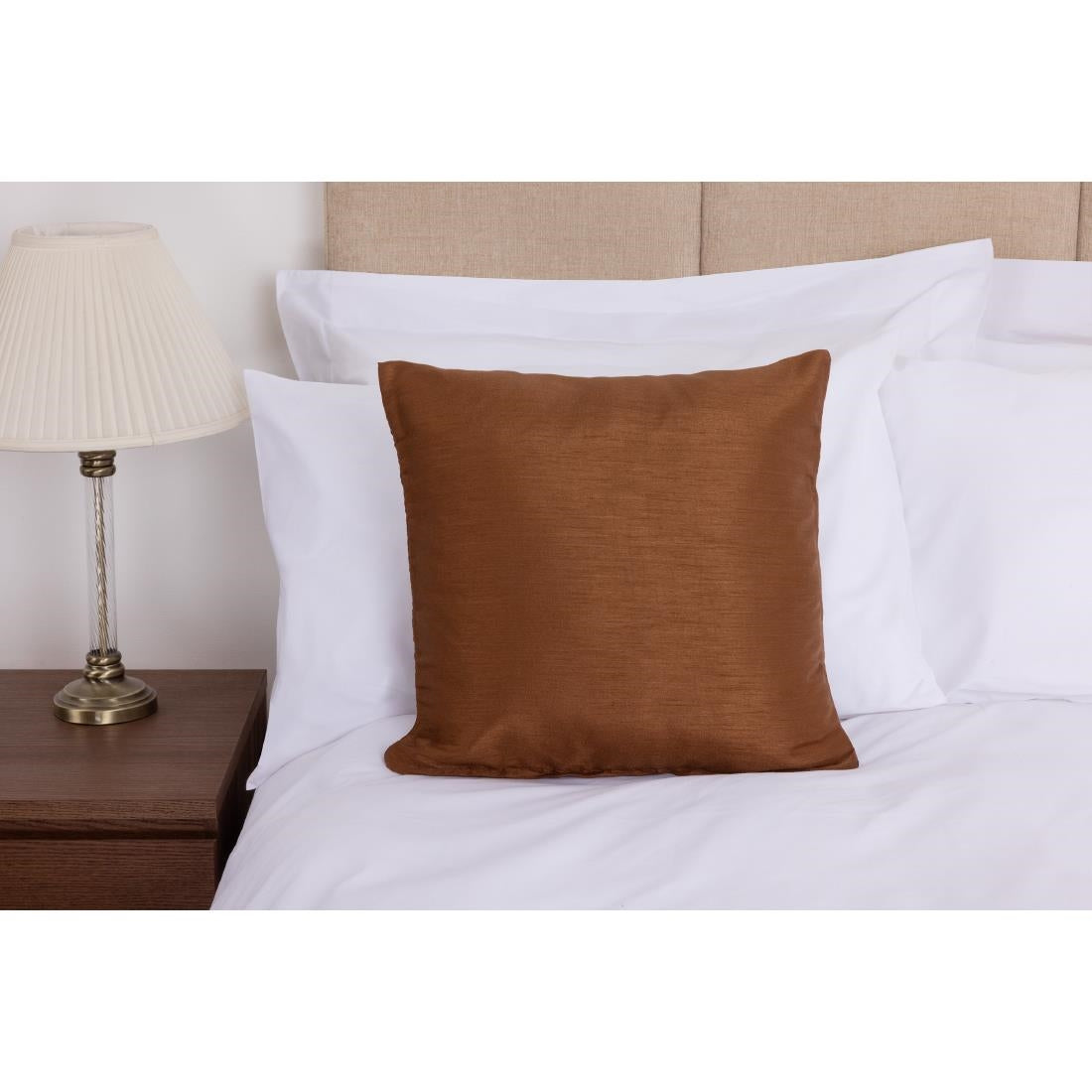 Comfort Simplicity Cushion Unpiped Chocolate - 45x45cm