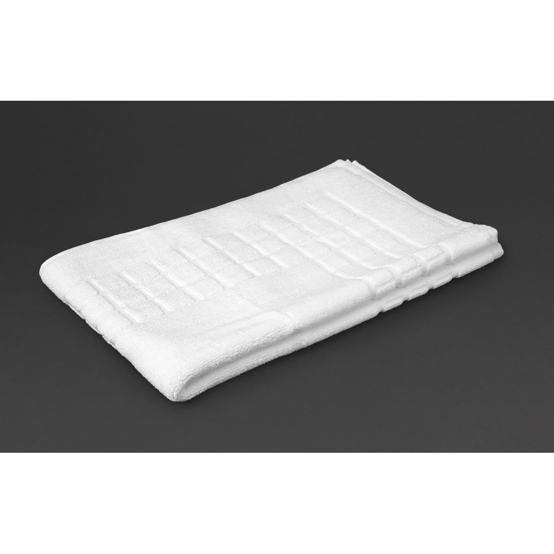 Mitre Luxury Savanna Bath Mat White
