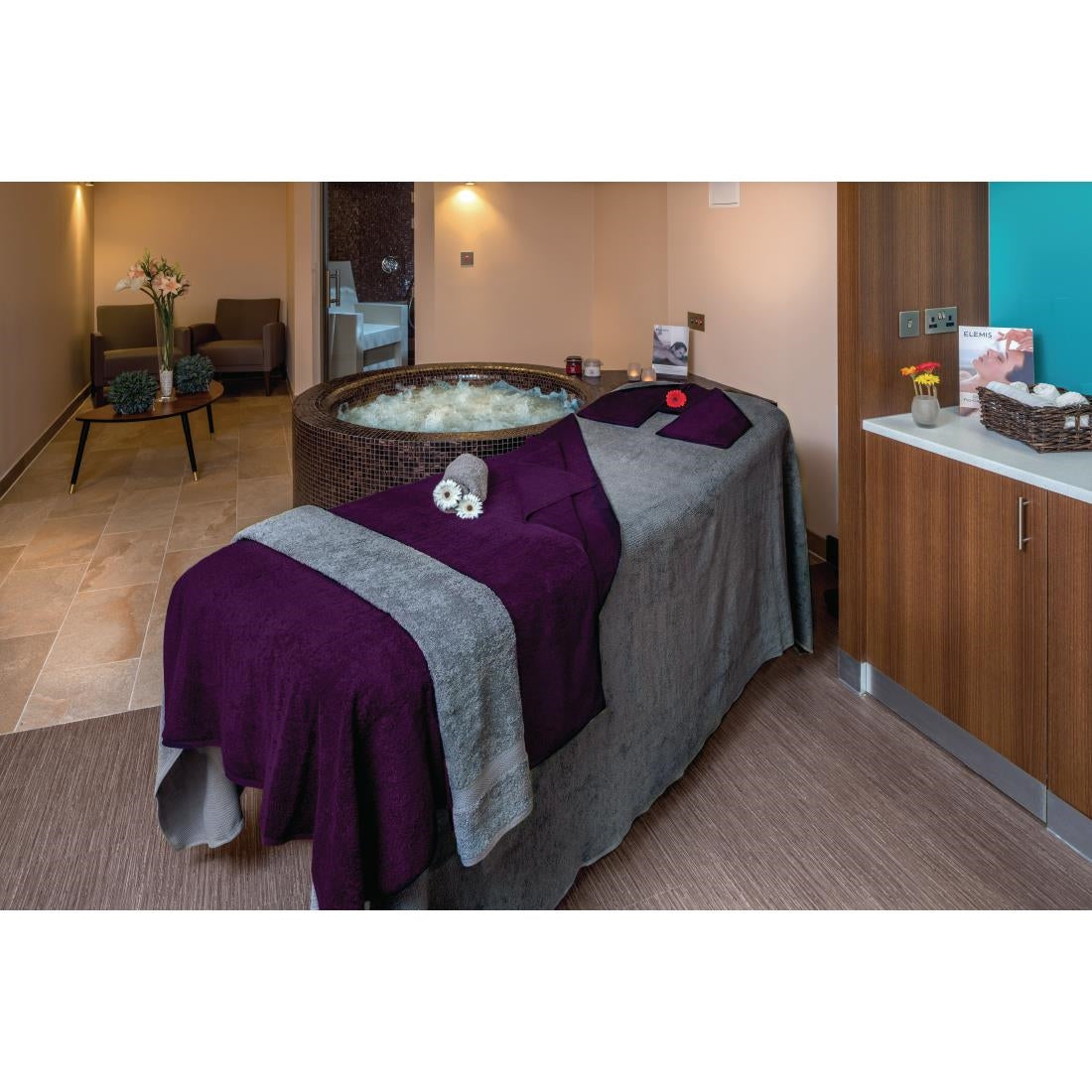 Mitre Comfort Enigma Hand Towel Slate