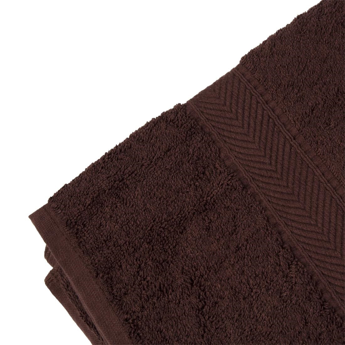 Mitre Essentials Nova Bath Sheet Chocolate