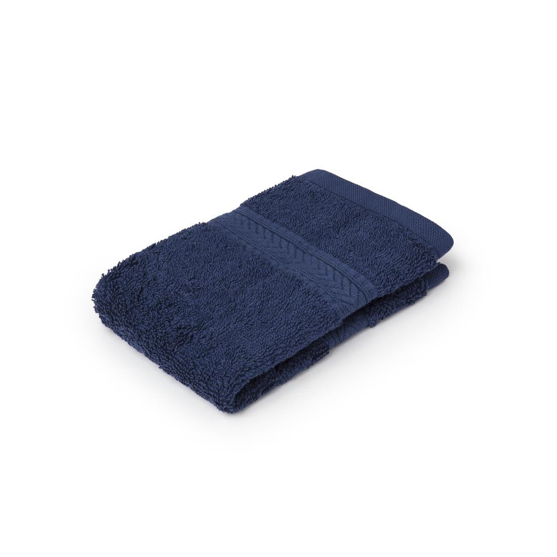 Mitre Essentials Nova Face Cloth Navy (10 Pack)