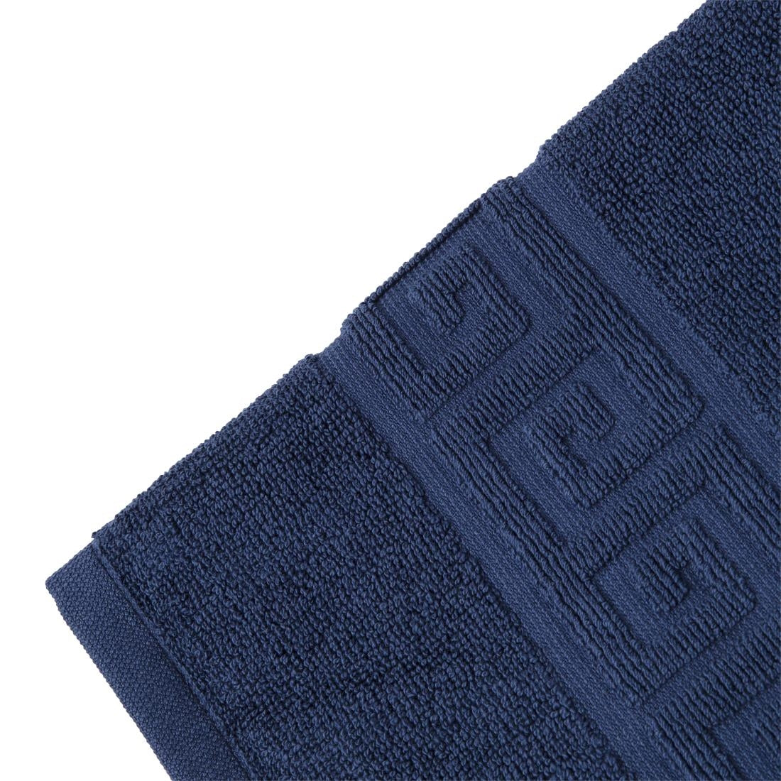 Mitre Essentials Nova Bath Mat Navy