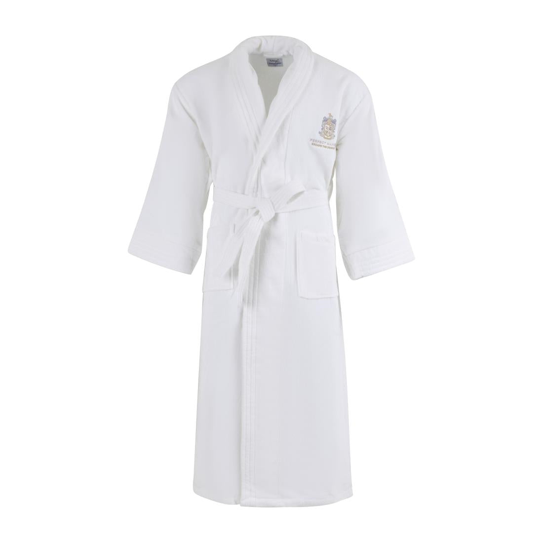 Mitre Luxury Ambassador Large Bathrobe White