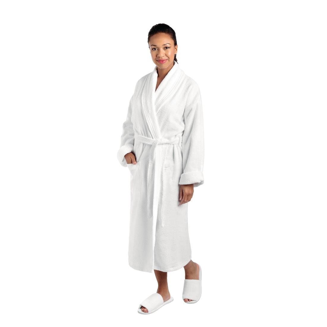 Mitre Luxury Curzon Bathrobe Large White