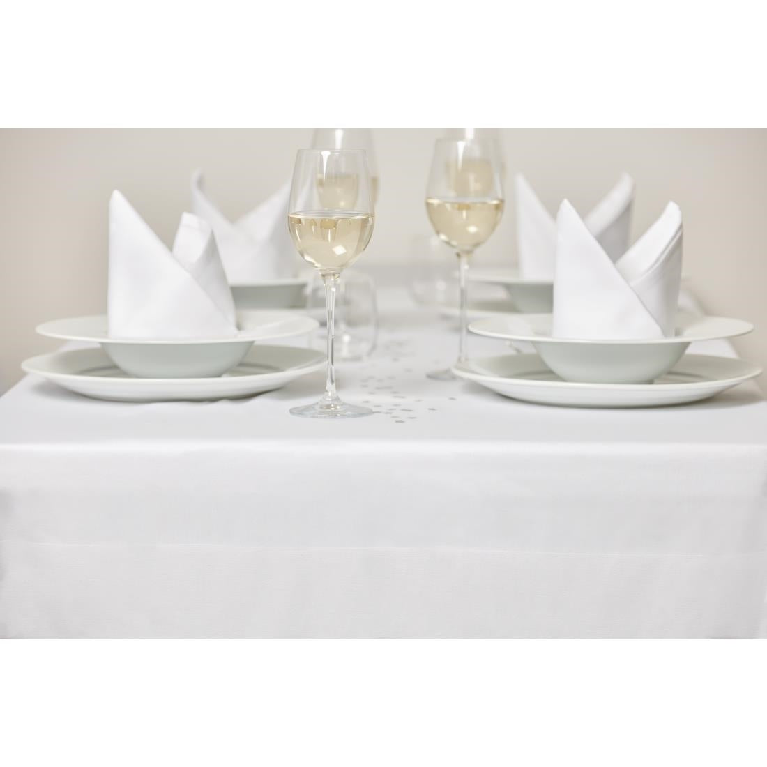Mitre Luxury Satin Band Tablecloth 1370 x 2280mm