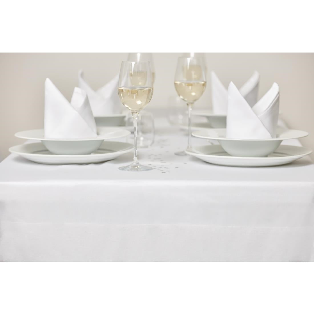 Mitre Luxury Satin Band Tablecloth 1780 x 1780mm