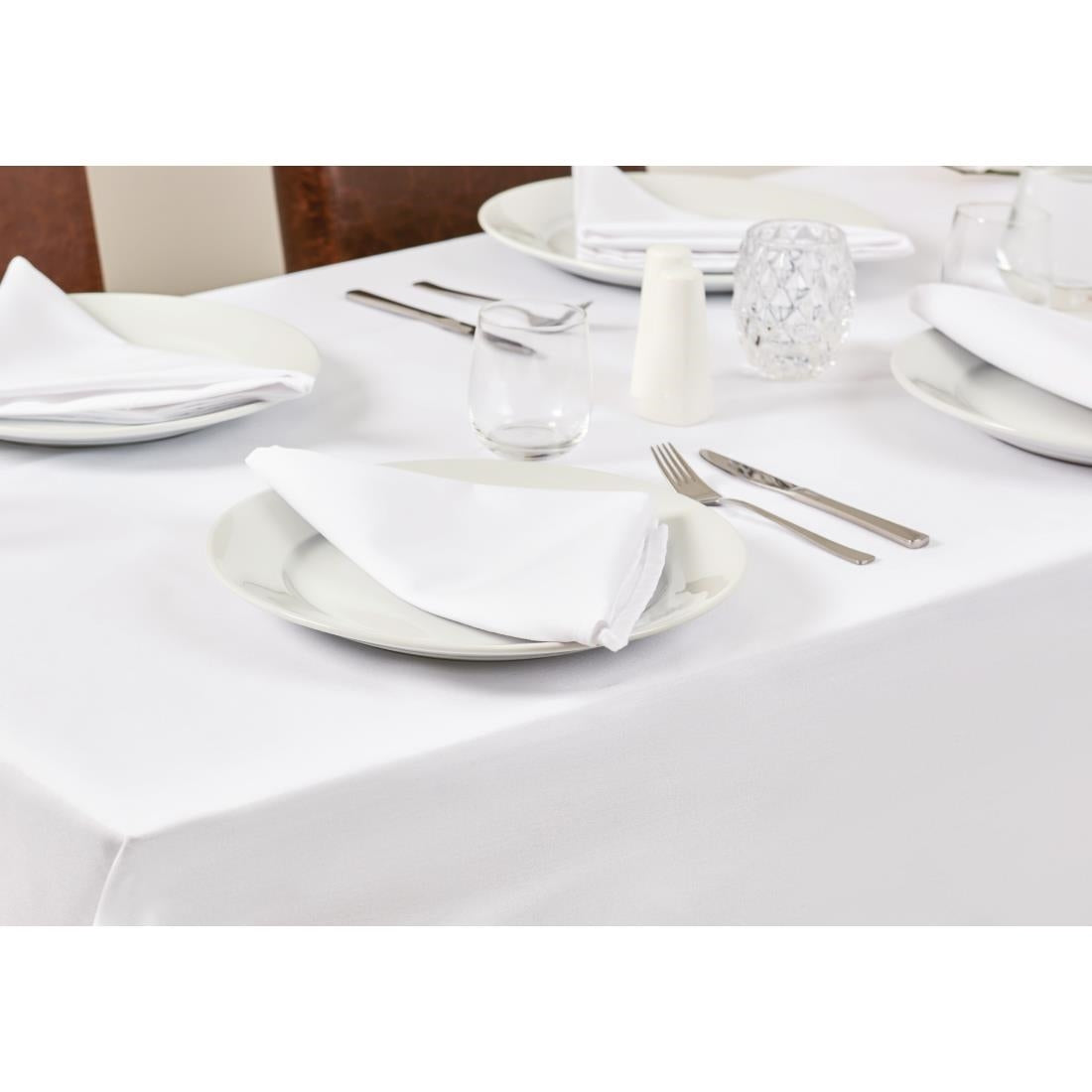 Mitre Essentials Occasions Tablecloth White 1600 x 1600mm