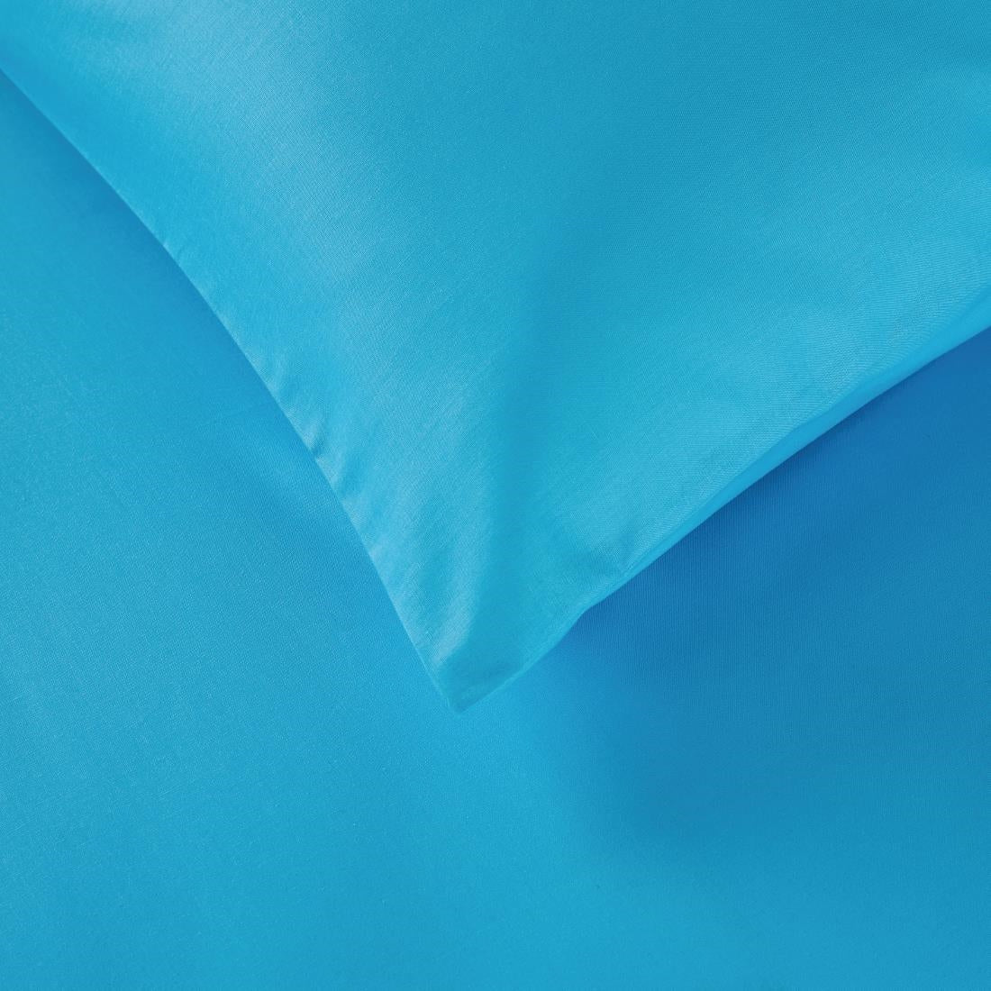 Mitre Essentials Spectrum Housewife Pillowcase Turquoise (2 Pack)