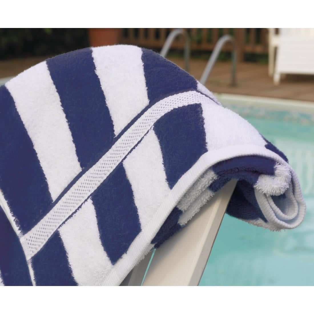 Mitre Comfort Splash Towel Navy