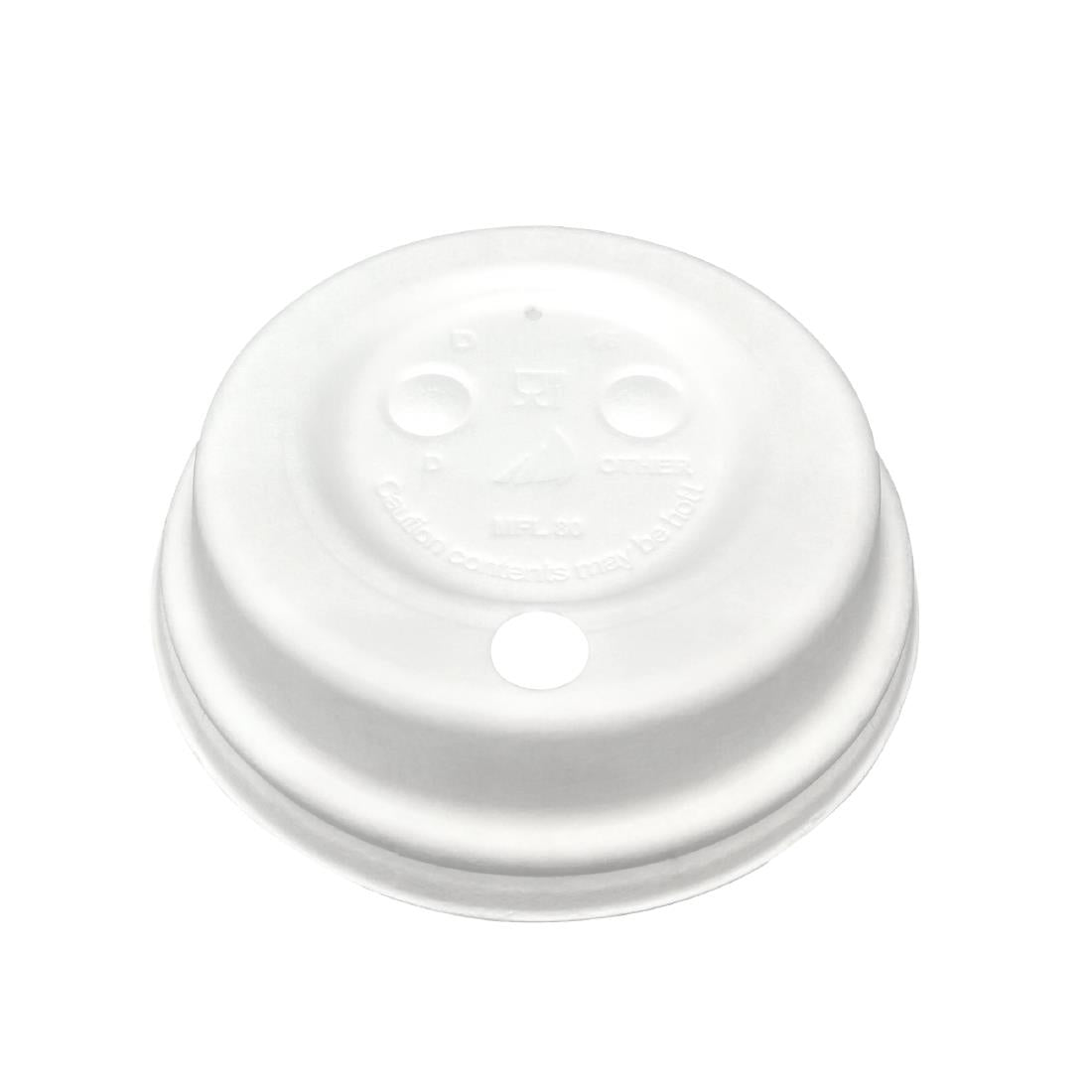 Huhtamaki Wood Fibre Hot Cup Lid 90mm (1500 Pack)