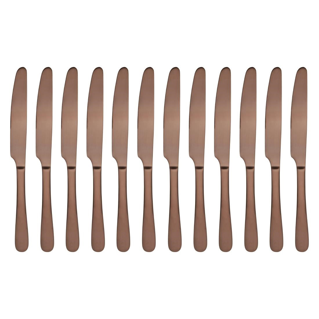 Olympia Cyprium Copper Table Knife (12 Pack)