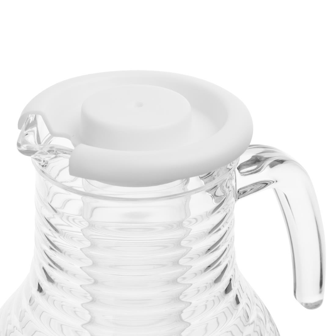 Olympia Kristallon Jug With Cooling Tube Polycarbonate Ridged 1600ml