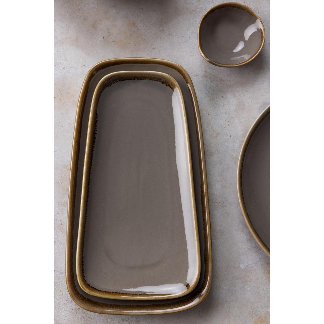 Olympia Kiln Platter Smoke 295mm (4 Pack)