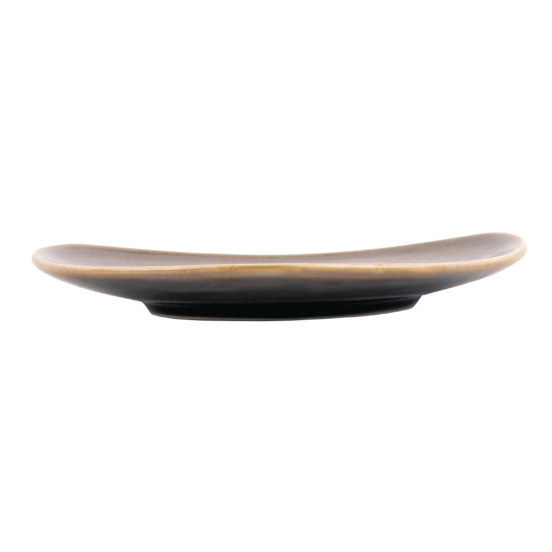 Olympia Kiln Triangular Plates Smoke 280mm (4 Pack)