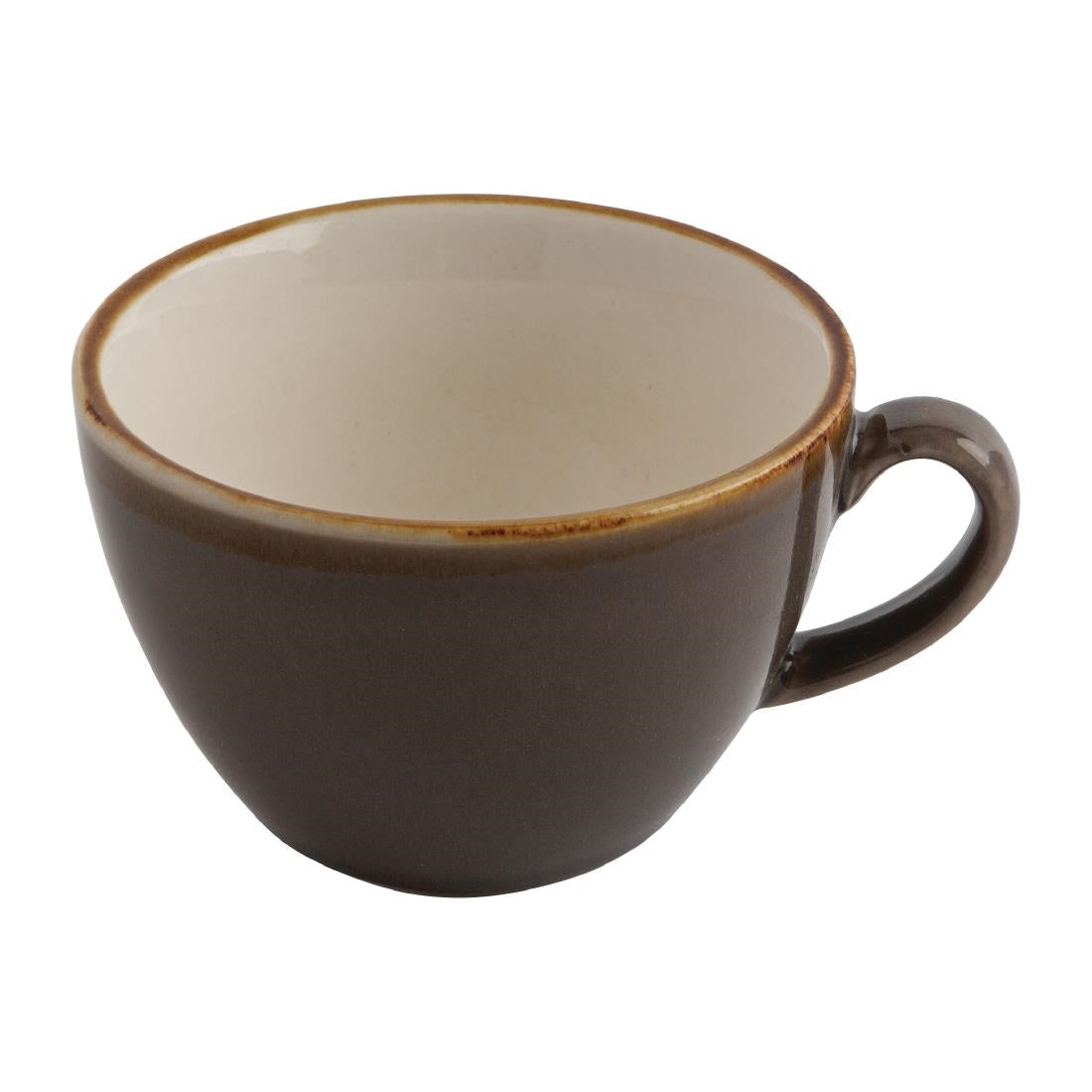 Olympia Kiln Cappuccino Cup Smoke - 340ml