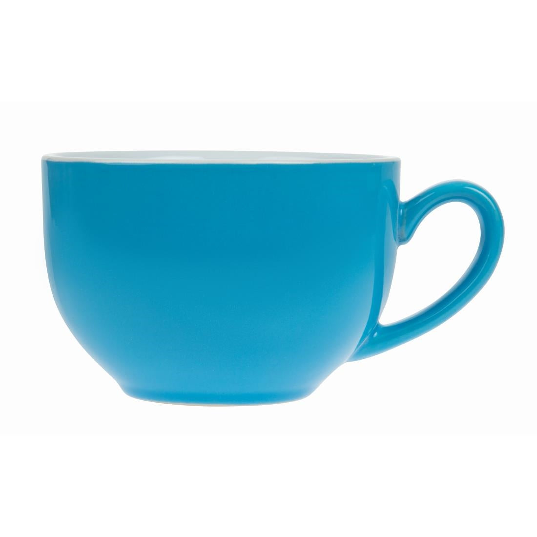 Olympia Cafe Cappuccino Cups Blue 340ml (12 Pack)
