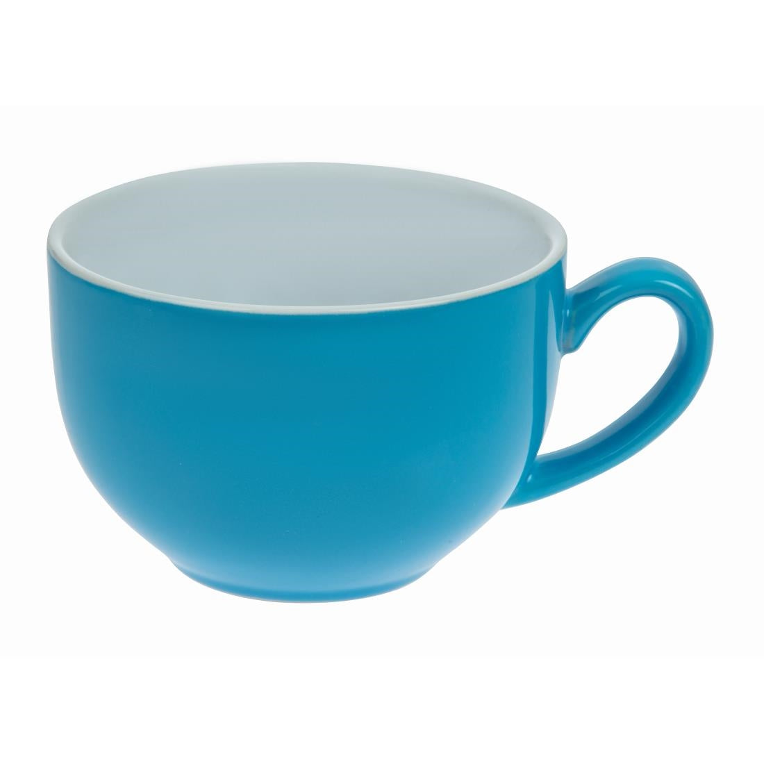 Olympia Cafe Cappuccino Cups Blue 340ml (12 Pack)