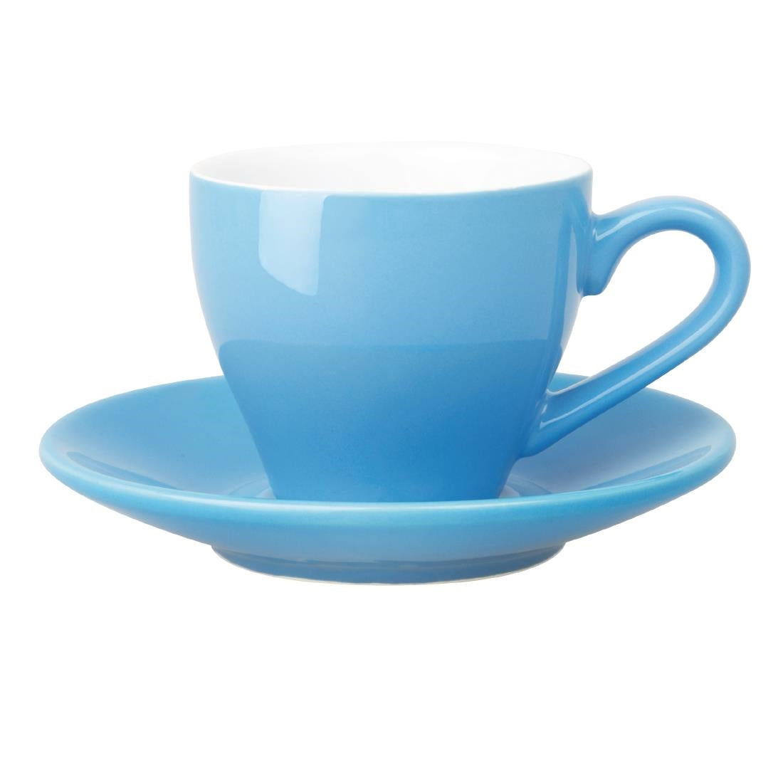 Olympia Cafe Espresso Saucers Blue 117mm (12 Pack)