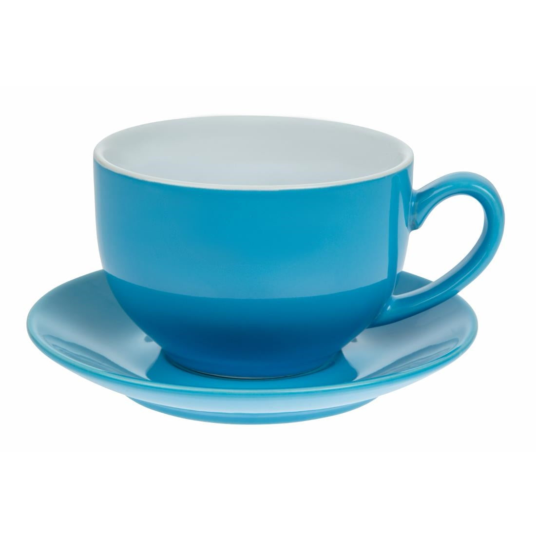 Olympia Cafe Saucers Blue 158mm (12 Pack)