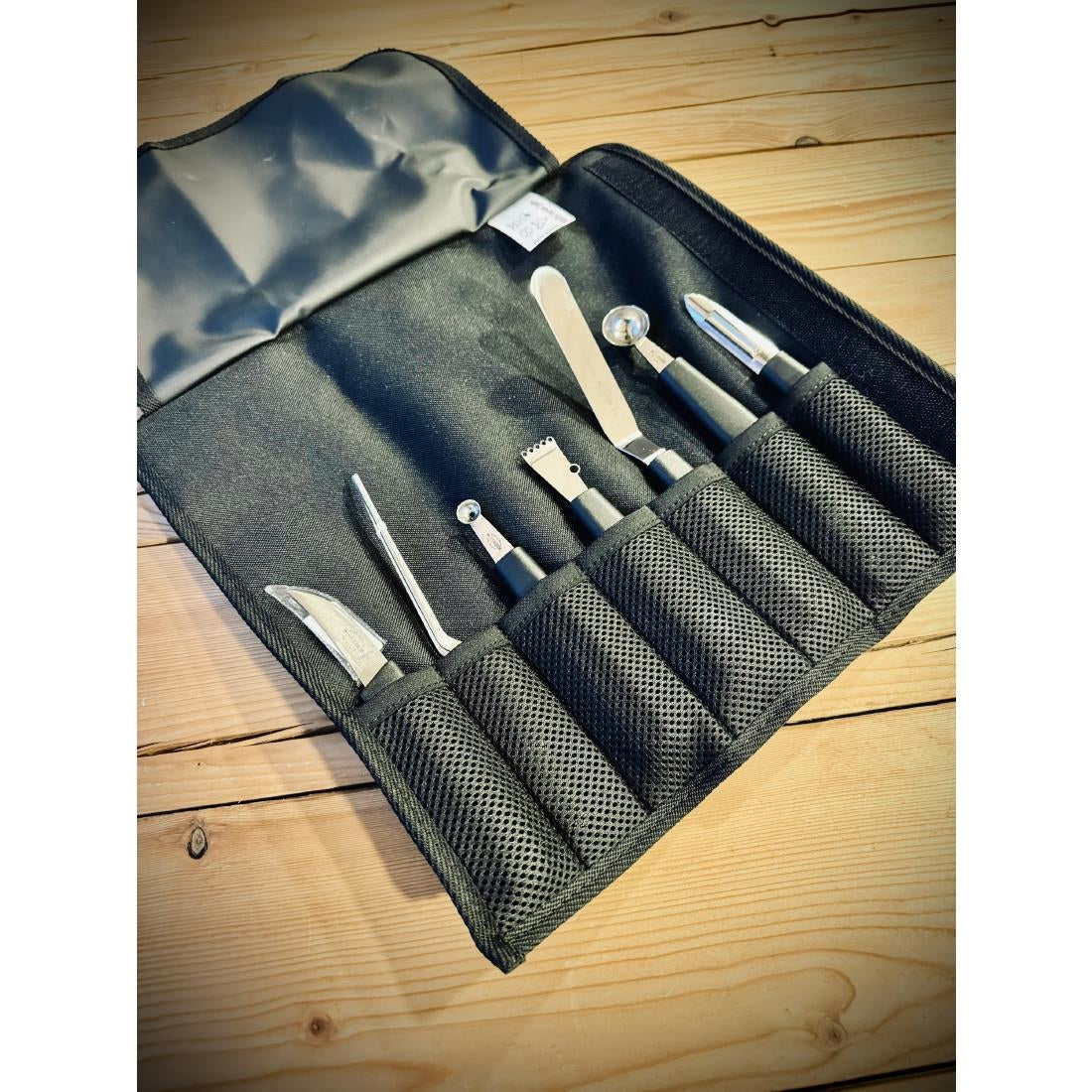 Dick Knives Garnishing Set (7 Pack with Roll Bag Pack)