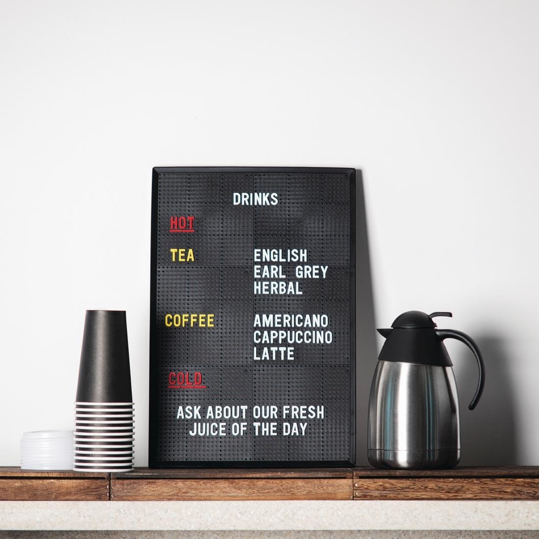 Beaumont 20mm Letter Set (540 characters) Yellow