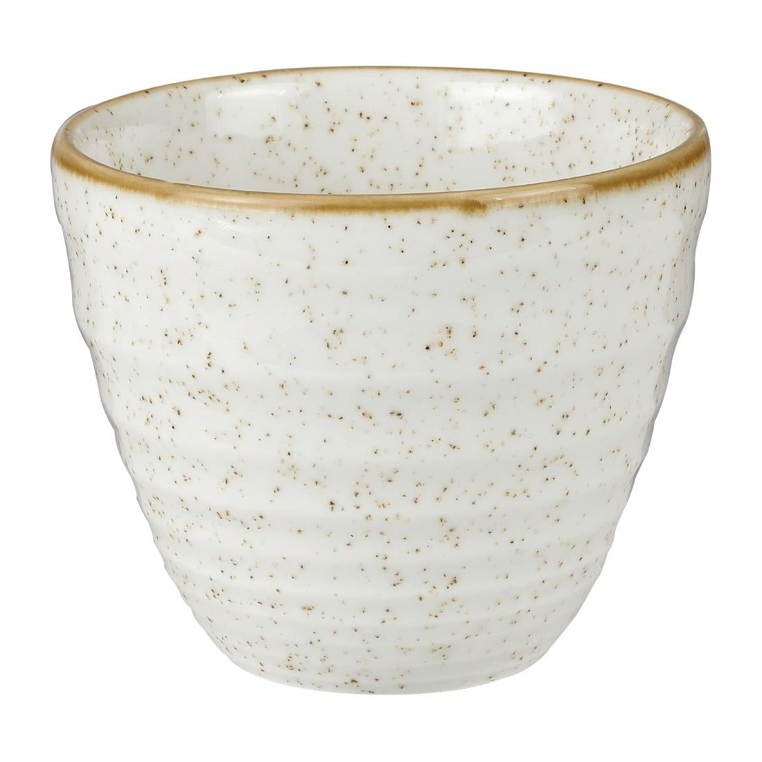 Churchill Stonecast Round Chip Mugs Barley White Ripple 285ml (12 Pack)