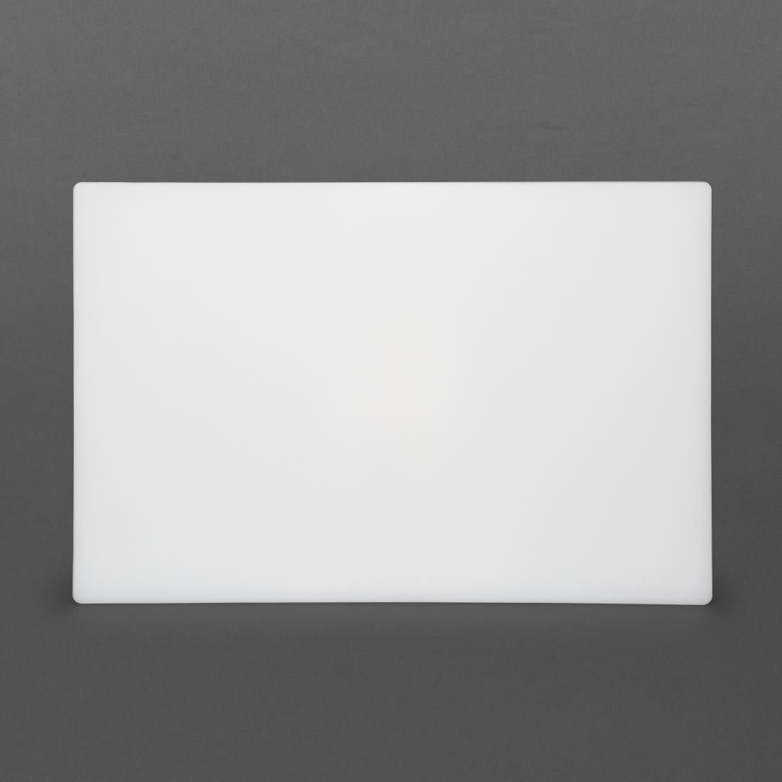 Hygiplas Low Density Antibacterial Chopping Board White 450x300x10mm