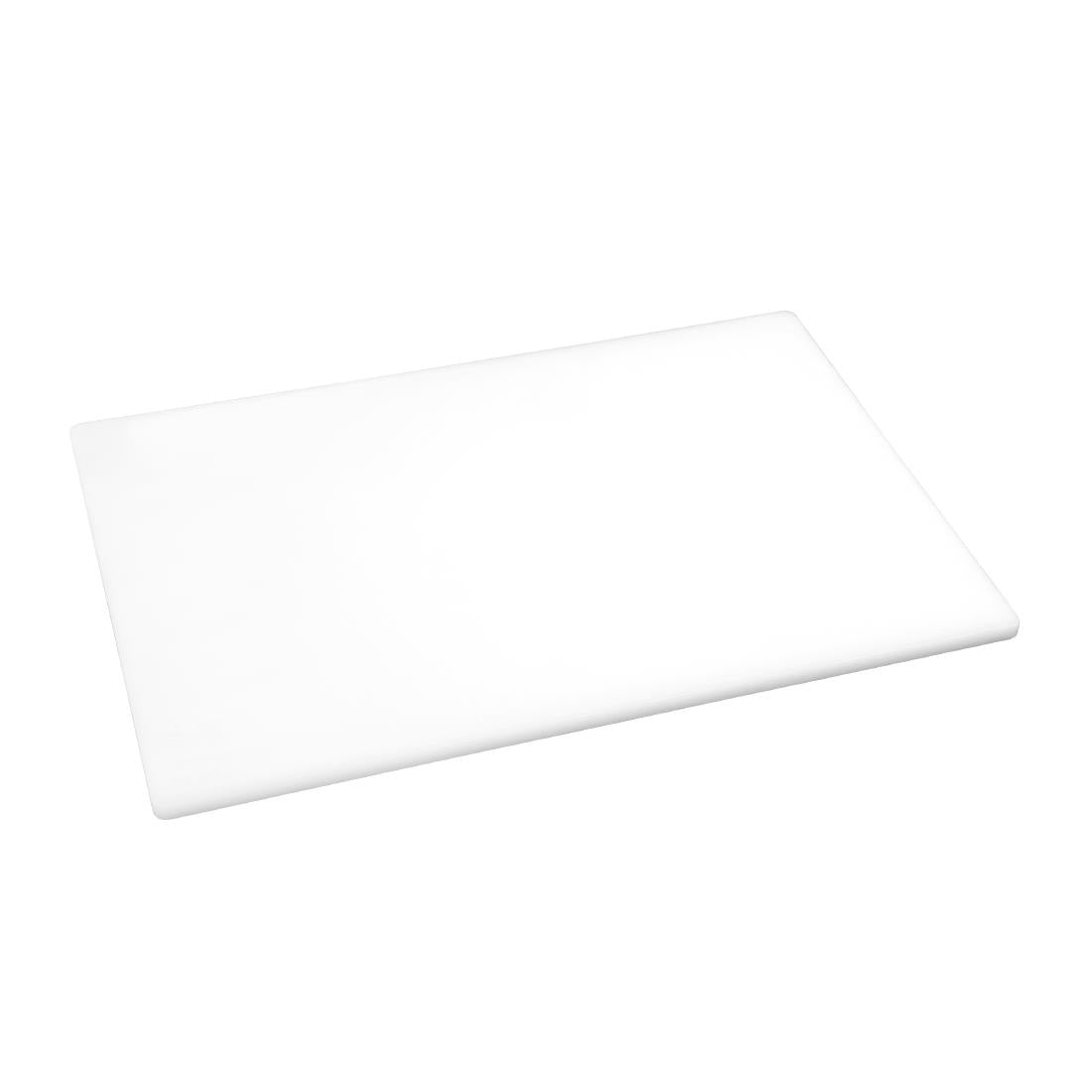 Hygiplas Low Density Antibacterial Chopping Board White 450x300x10mm