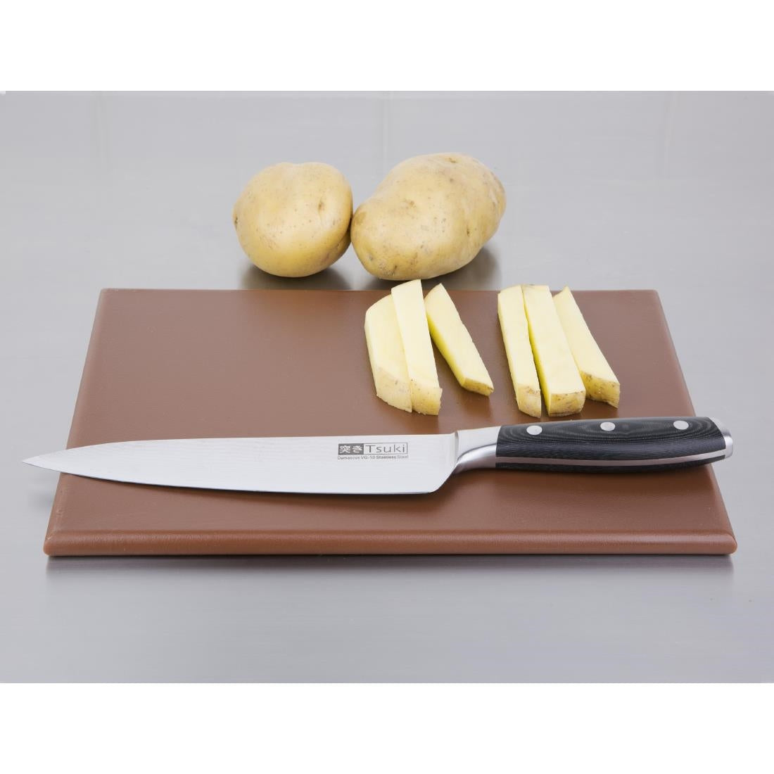 Hygiplas High Density Brown Chopping Board Small 305x229x12mm