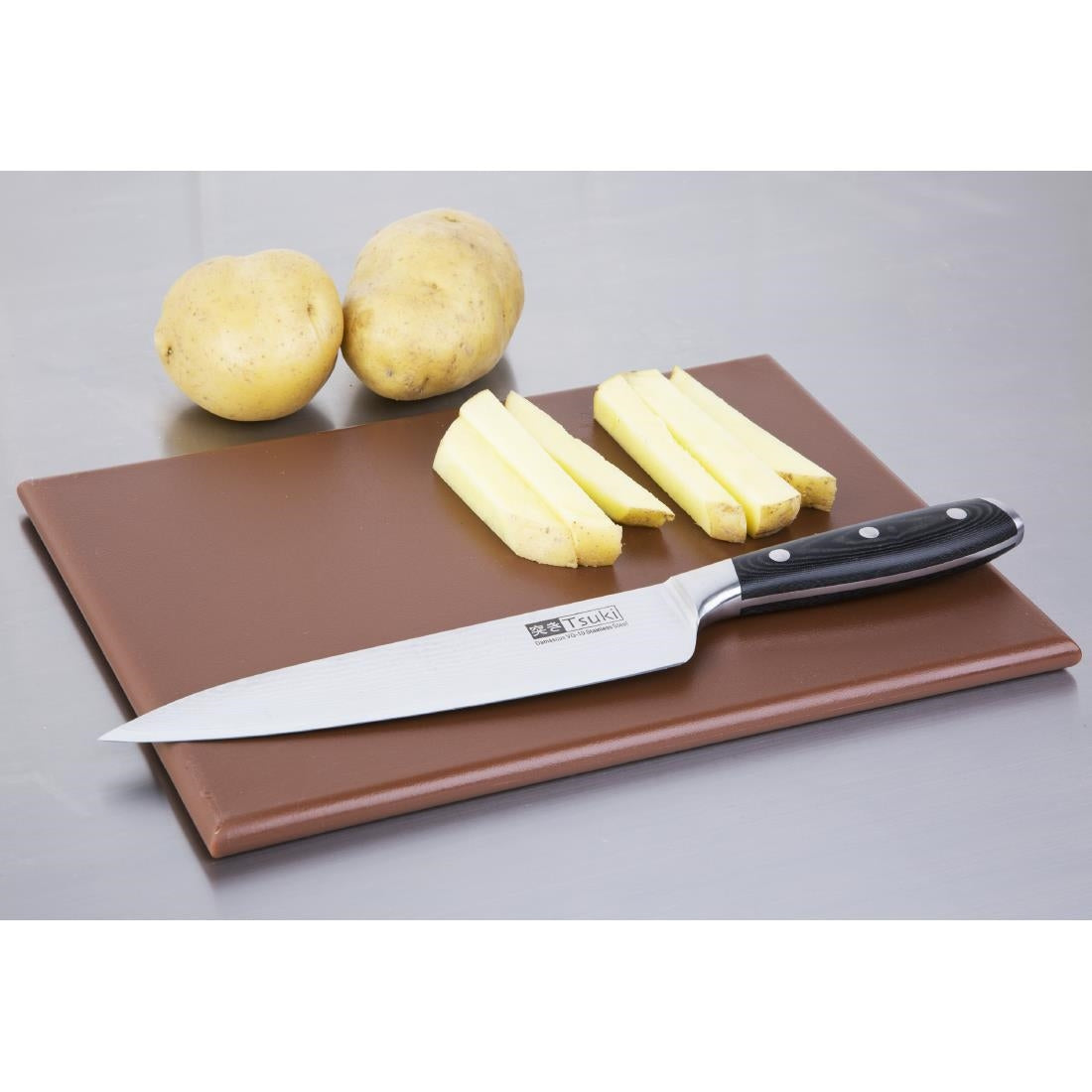Hygiplas High Density Brown Chopping Board Small 305x229x12mm
