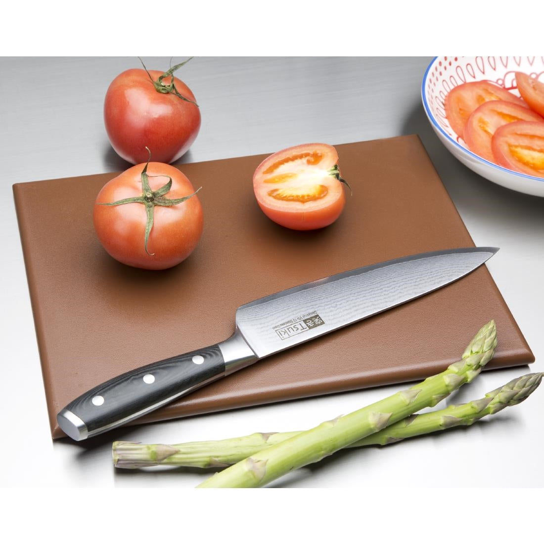 Hygiplas High Density Brown Chopping Board Small 305x229x12mm