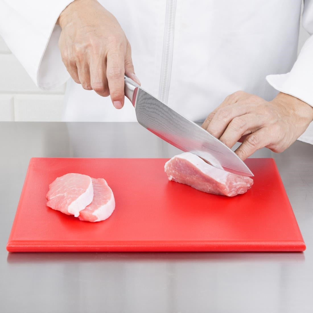 Hygiplas High Density Red Chopping Board Small 305x229x12mm