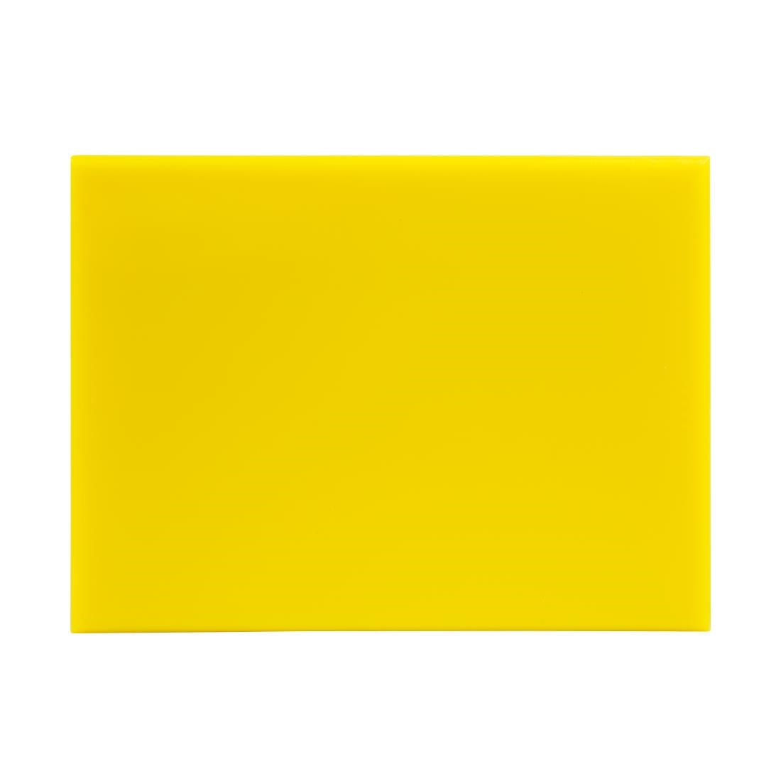 Hygiplas High Density Yellow Chopping Board Small 305x229x12mm