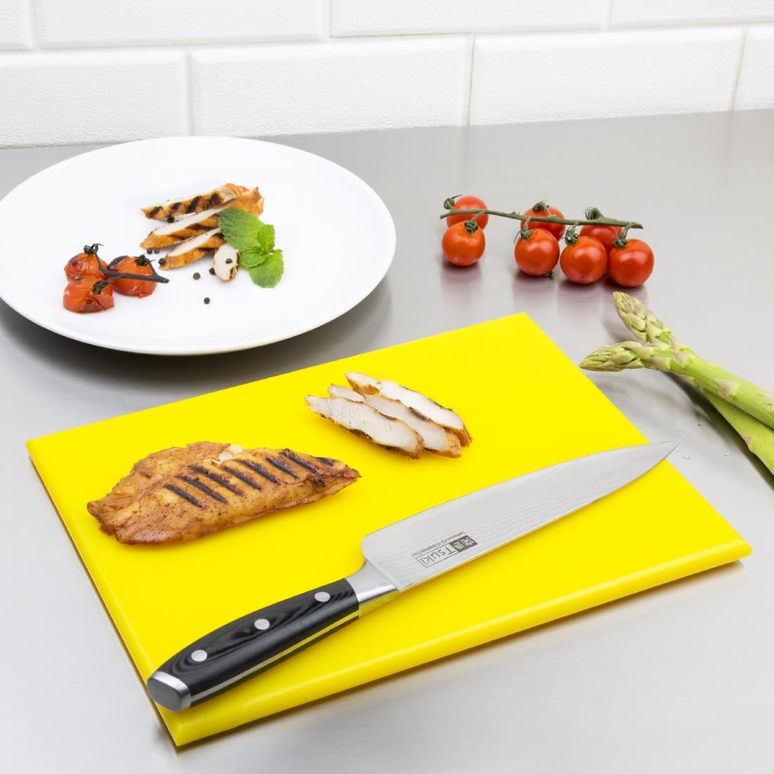 Hygiplas High Density Yellow Chopping Board Small 305x229x12mm