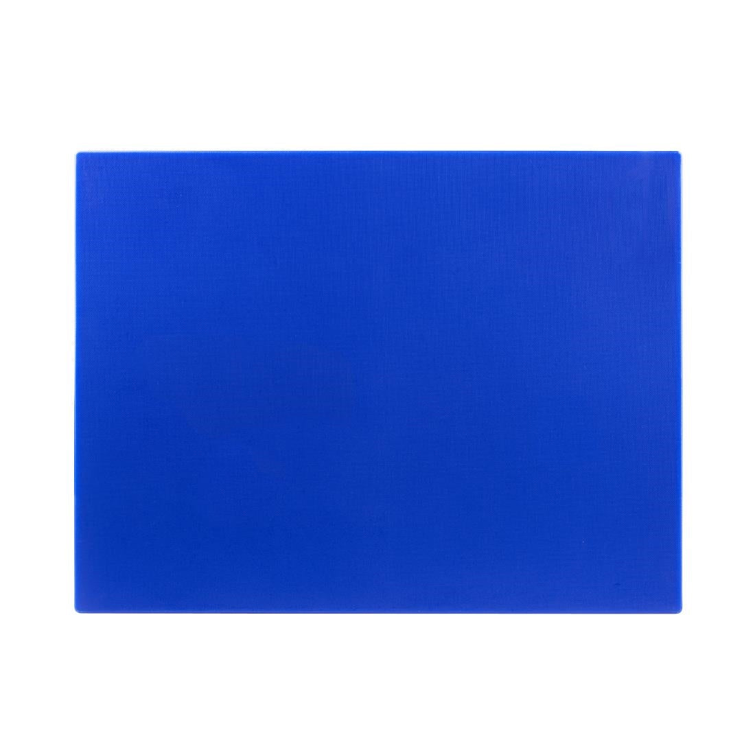 Hygiplas Low Density Blue Chopping Board Large 600x450x10mm