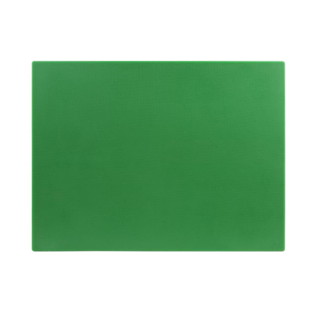 Hygiplas Low Density Green Chopping Board Large 600x450x10mm