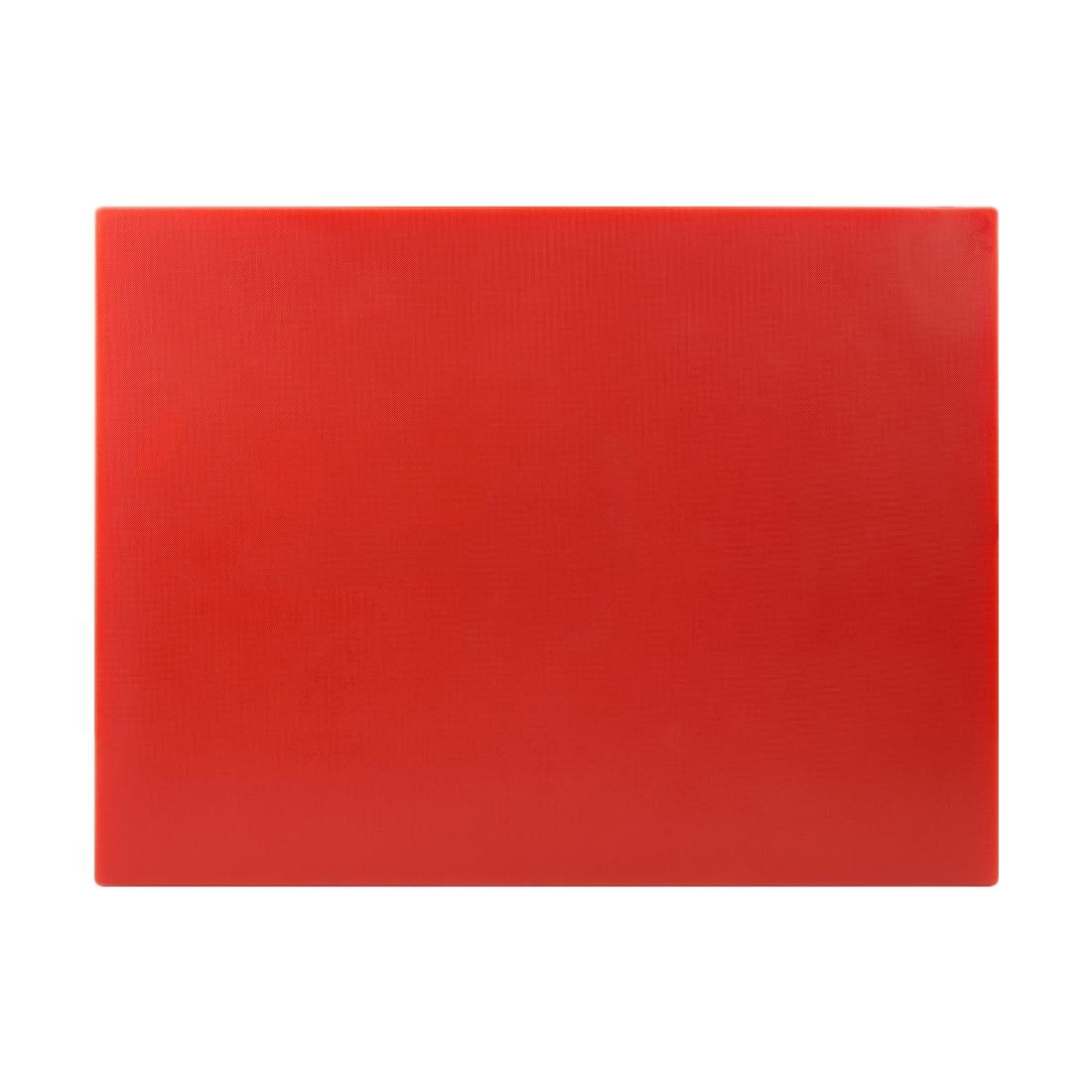 Hygiplas Low Density Red Chopping Board Large 600x450x10mm