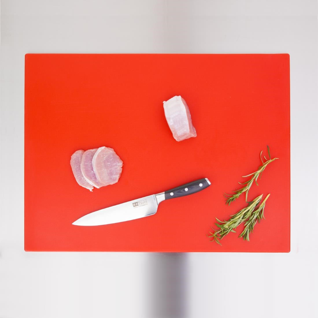 Hygiplas Low Density Red Chopping Board Large 600x450x10mm