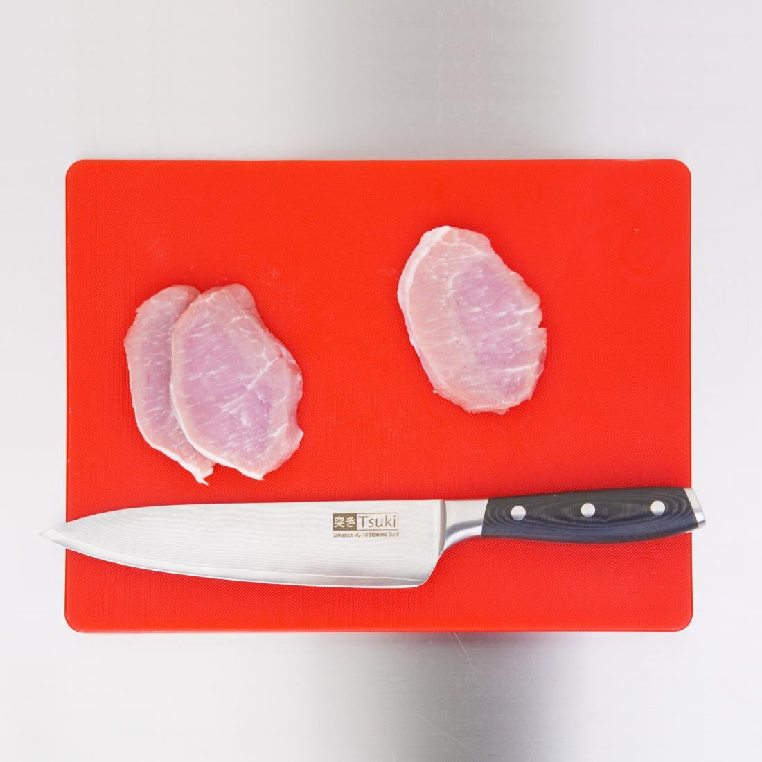 Hygiplas Low Density 6-Piece Chopping Board Set 300x225x10mm