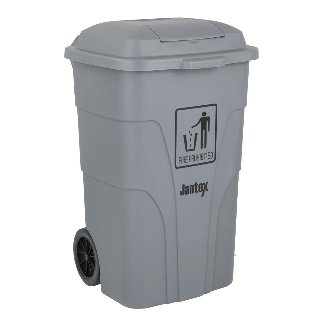 Jantex Wheelie Bin Grey 120Ltr