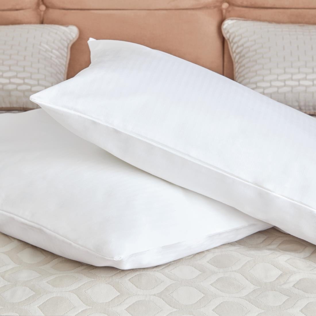 Mitre Luxury Pillowshield Pillow Protectors (2 Pack)
